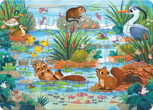 Pond Scene (35pcs TRAY)