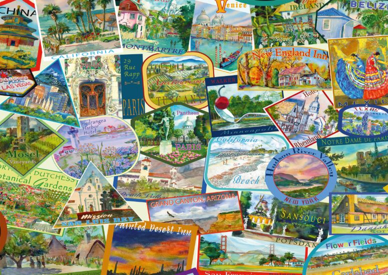 Travel Stickers (1000pcs)