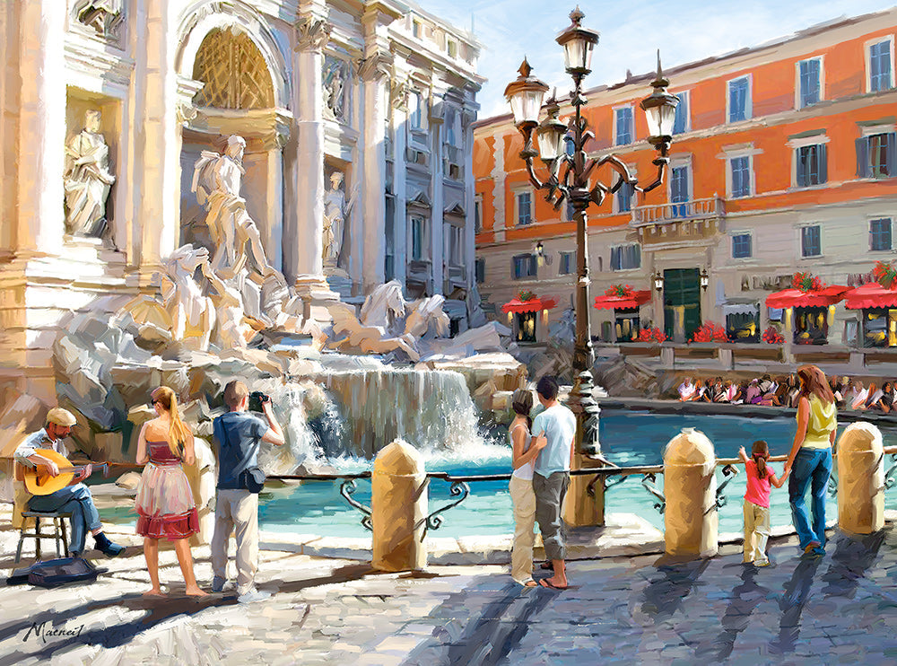 PFG The Trevi Fountain (3000pcs) (Usage/Used - PUZZLES FOR GOOD)