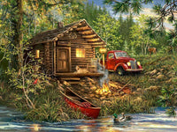 PFG Cozy Cabin Life (500pcs) (Usage/Used - PUZZLES FOR GOOD)