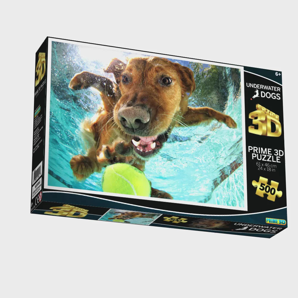 Underwater Dog (3D Puzzle) (500pcs)