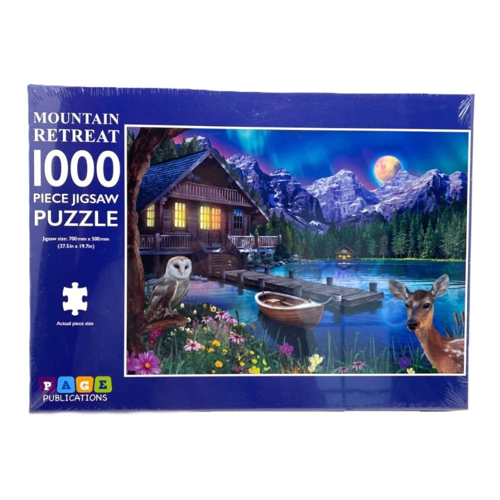 PFG Mountain Retreat (1000pcs) (Usage/Used - PUZZLES FOR GOOD)