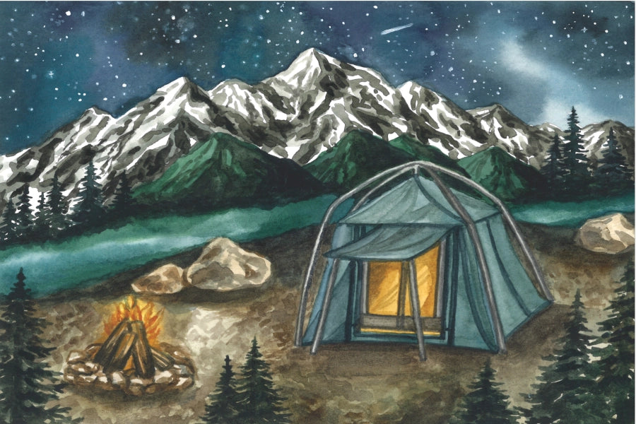 Camping in Pacific Northwest National Park - Mini Puzzle