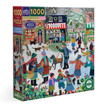 PFG Christmas in the Square (1000pcs) (Usage/Used - PUZZLES FOR GOOD)