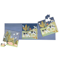 2 Magnetic Puzzles - Countryside