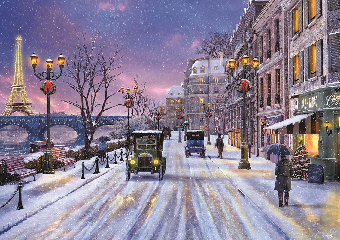 PFG Christmas Eve in Paris, Dominic Davison (Usage/Used - PUZZLES FOR GOOD)