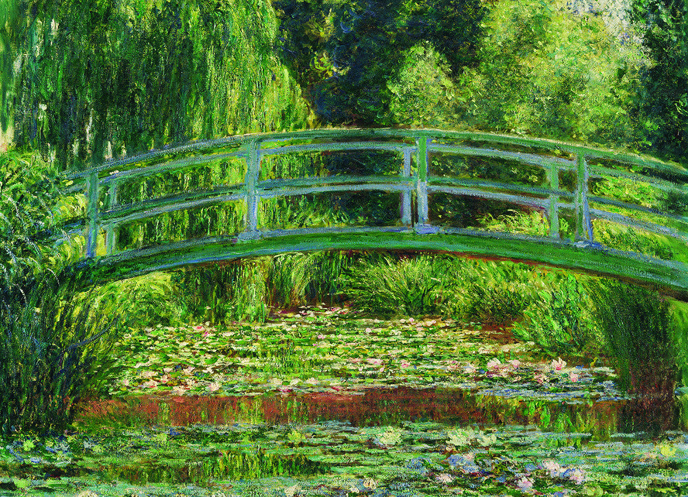 PFG The Japanese Footbridge, Claude Monet (Usage/Used - PUZZLES FOR GOOD)