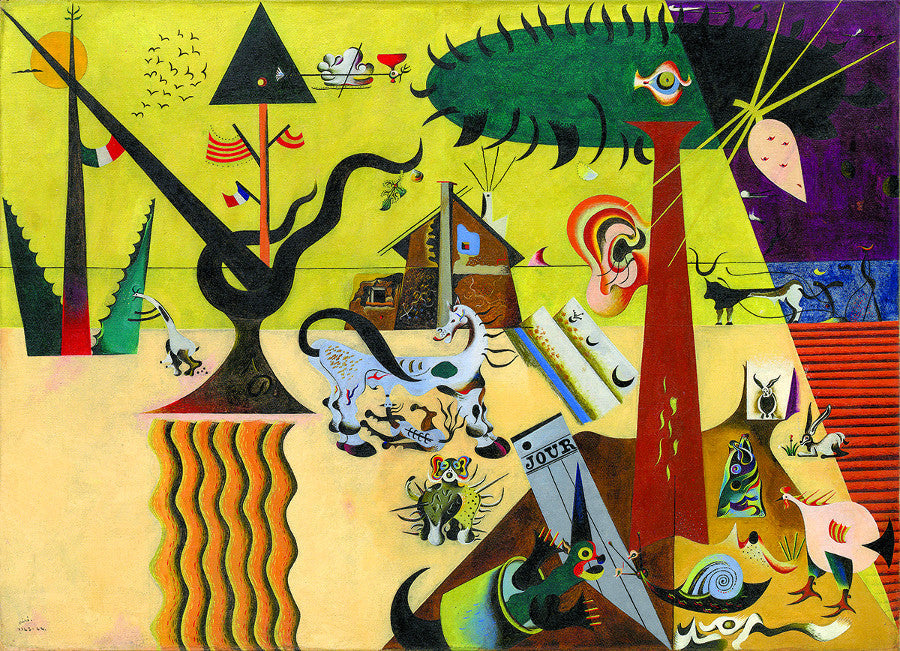 PFG The Tilled Field, Joan Miro (Usage/Used - PUZZLES FOR GOOD)