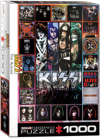 PFG KISS: Les albums couvrent le collage (utilisation / utilisé - Puzzles pour de bon)