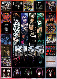 PFG KISS: Les albums couvrent le collage (utilisation / utilisé - Puzzles pour de bon)