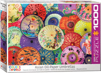 PFG Colors of The World - Asian Oil - Paper Umbrellas (Usage/Used - PUZZLES FOR GOOD)