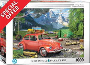 American Classics - VW Beetle Camping (1000pcs)