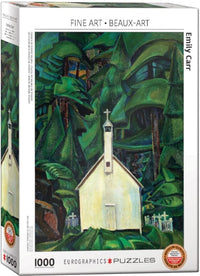 Fine Art - Église du village de Yuquot, Emily Carr (1000pcs)