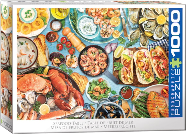 PFG Seafood Table (1000pcs) (Usage/Used - PUZZLES FOR GOOD)