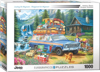 Classics américains - Jeep chargeant le wagoneer