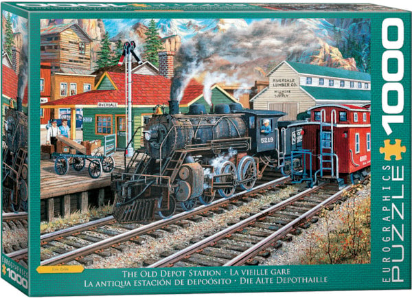 The Old Depot Station, Ken Zylla (1000pcs)