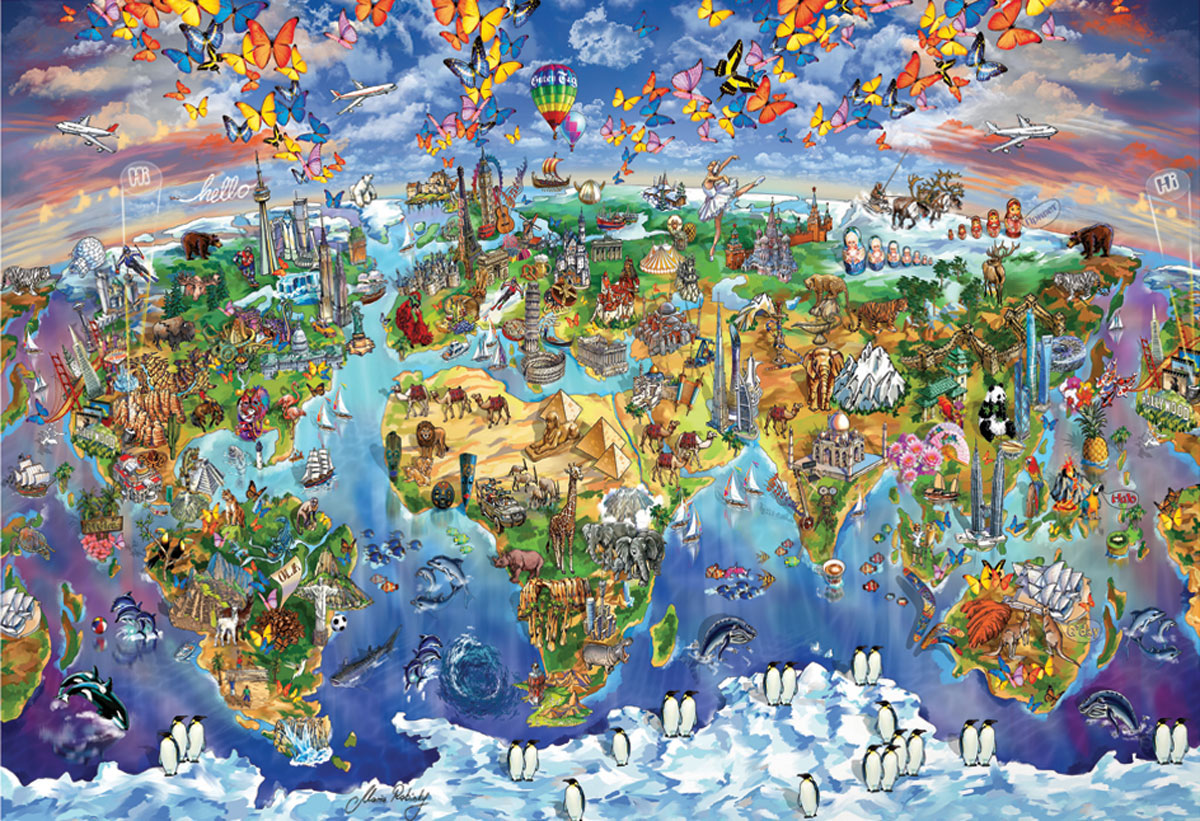World Wonders, Maria Ravinky (1000pcs)
