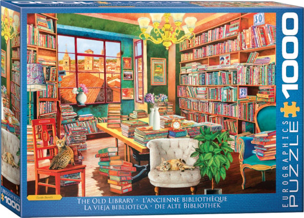 The Old Library, Guido Borelli (1000pcs)