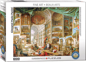PFG Galerie de vues de la Rome antique, Giovanni Panini (1000 pièces) (État : usagé - PUZZLES FOR GOOD)