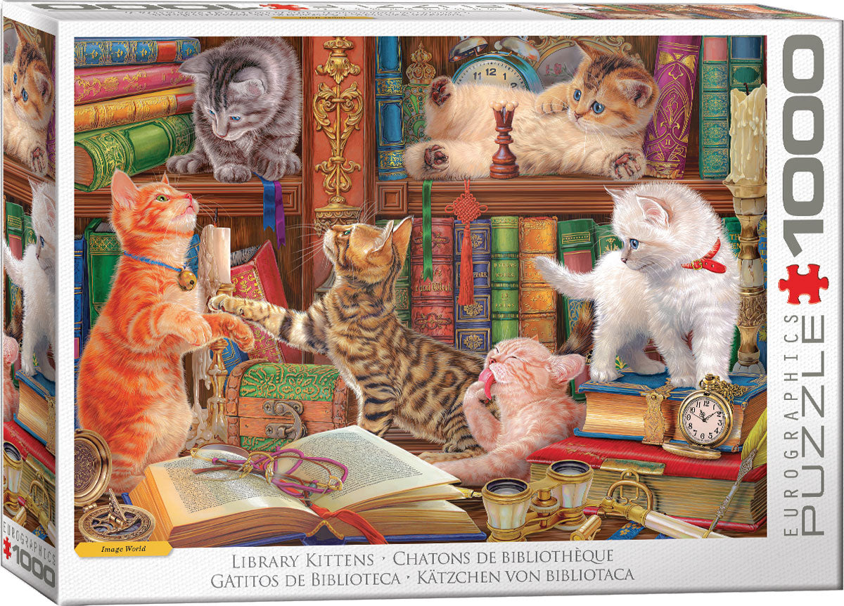Library Kittens (1000pcs)