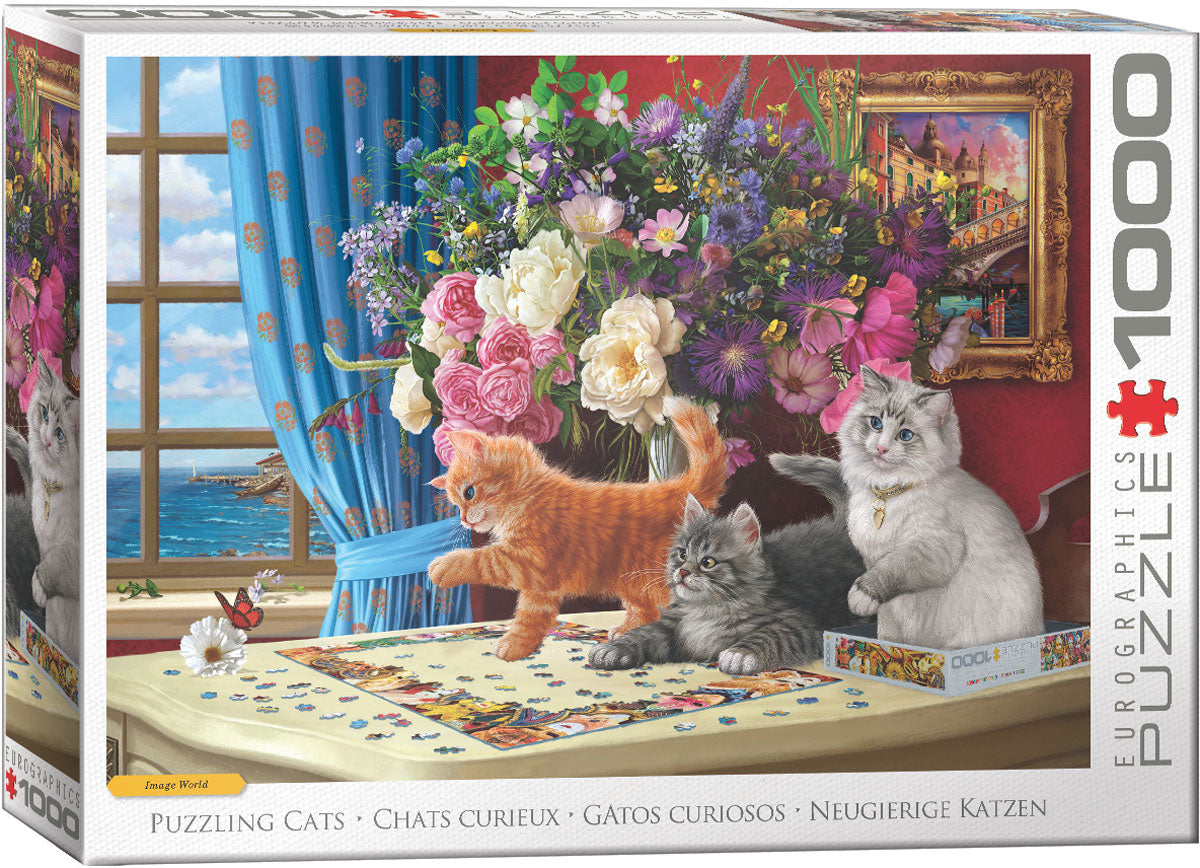 Puzzling Cats (1000pcs)