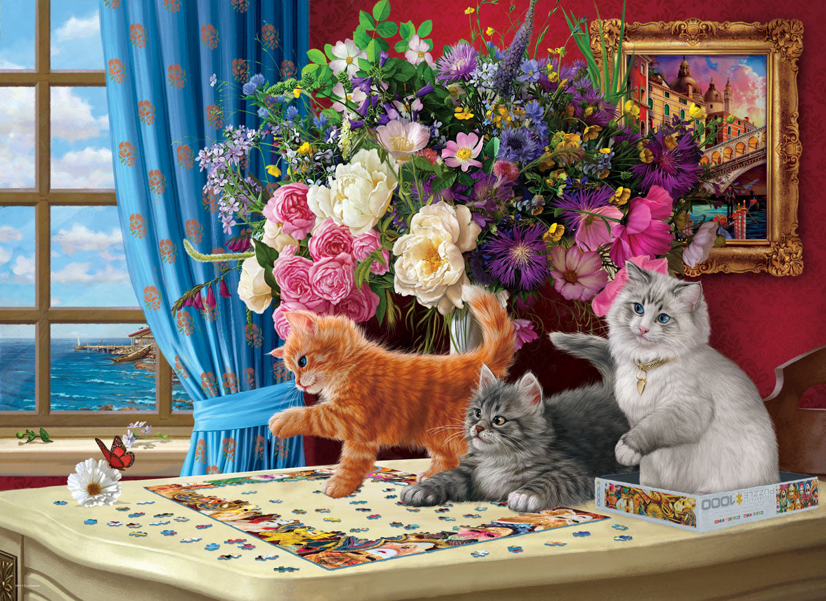 Puzzling Cats (1000pcs)