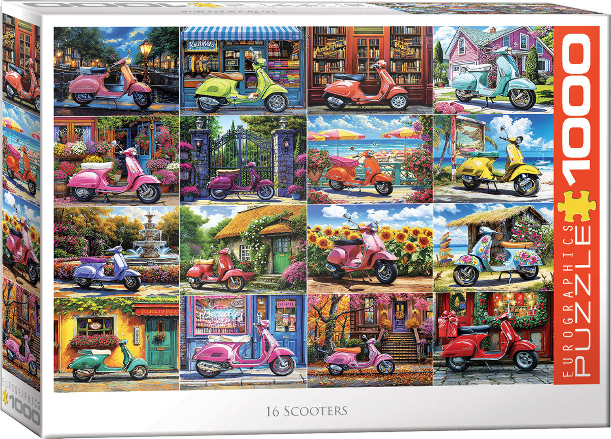 16 Scooters, Chris Bigelow (1000pcs)