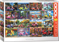 16 scooters, Chris Bigelow (1000pcs)