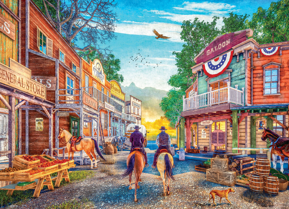Far West Town, Dominic Davison (1000pcs)
