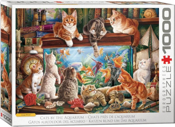 Cats by the Aquarium (1000pcs)