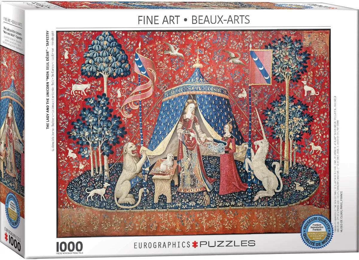 Fine Art - The Lady and The Unicorn (1000pcs)