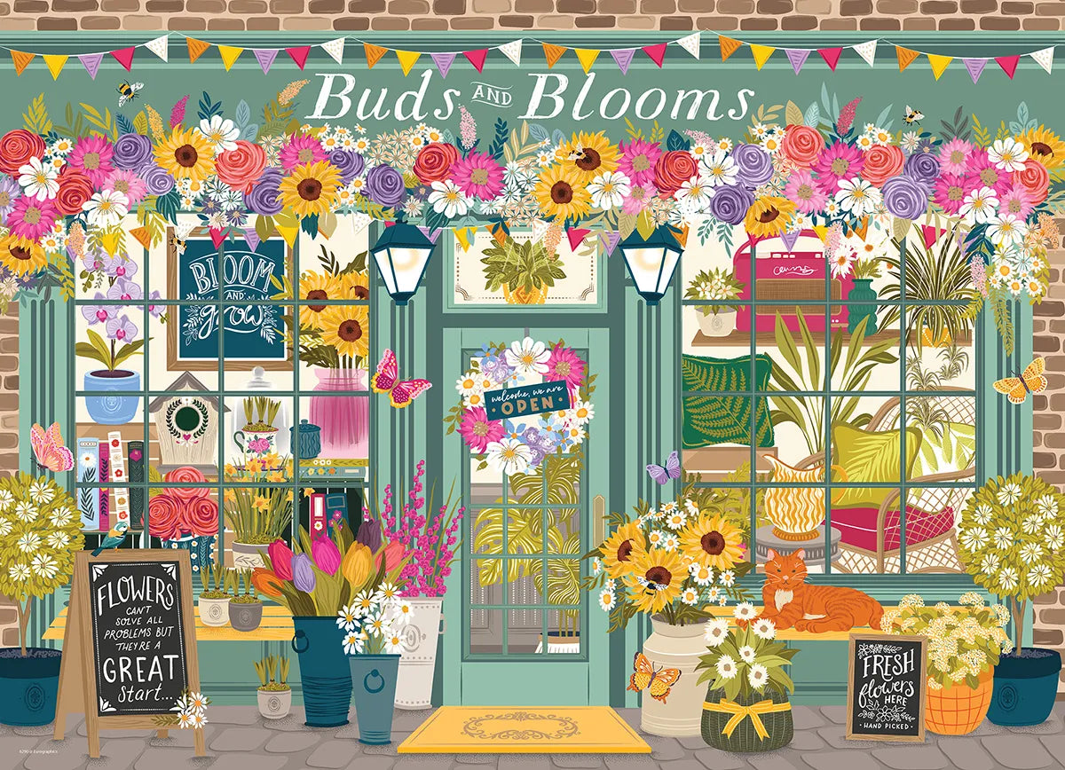 Buds and Blooms, Claire Wilson (1000pcs)