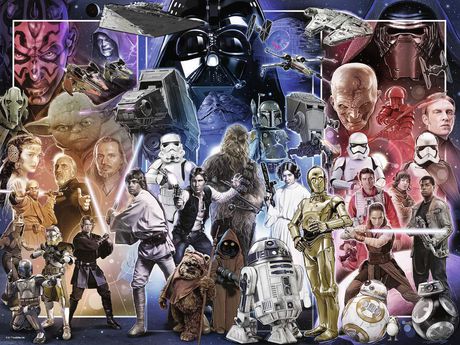 DMG Ravensburger Star Wars - Whole Universe (1500pcs) (DAMAGED BOX)