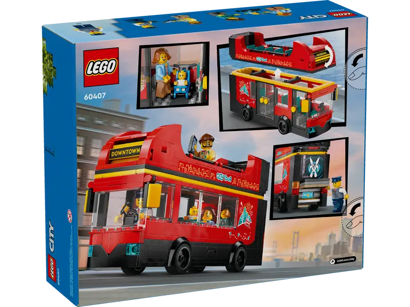 LEGO® - City - Red Double-Decker Sighseeing Bus