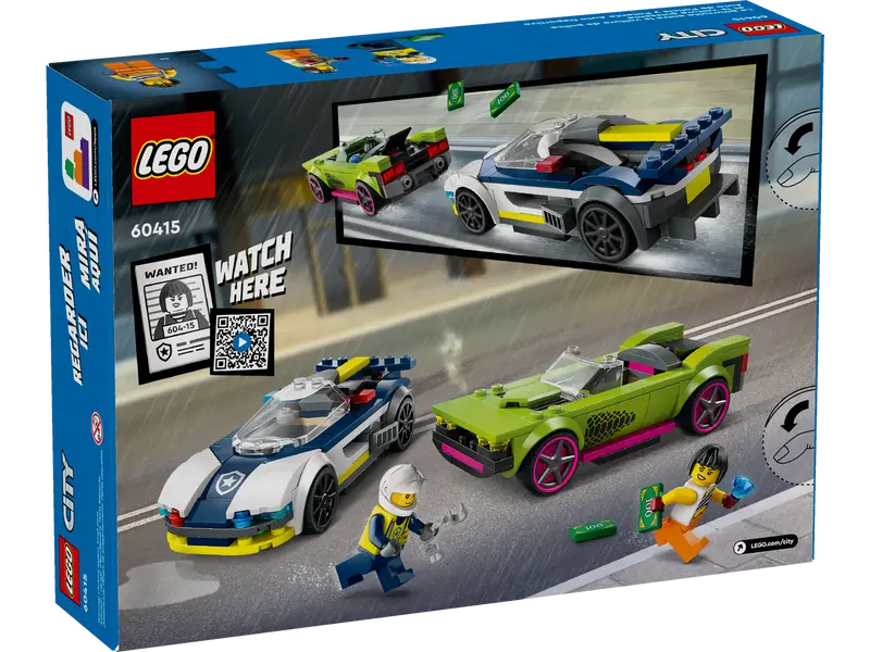LEGO® - City - Police Car and Muscle Car Chase