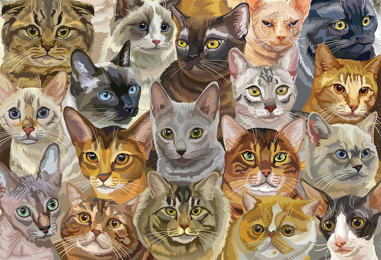 Cube - Cat Lovers (100pcs)
