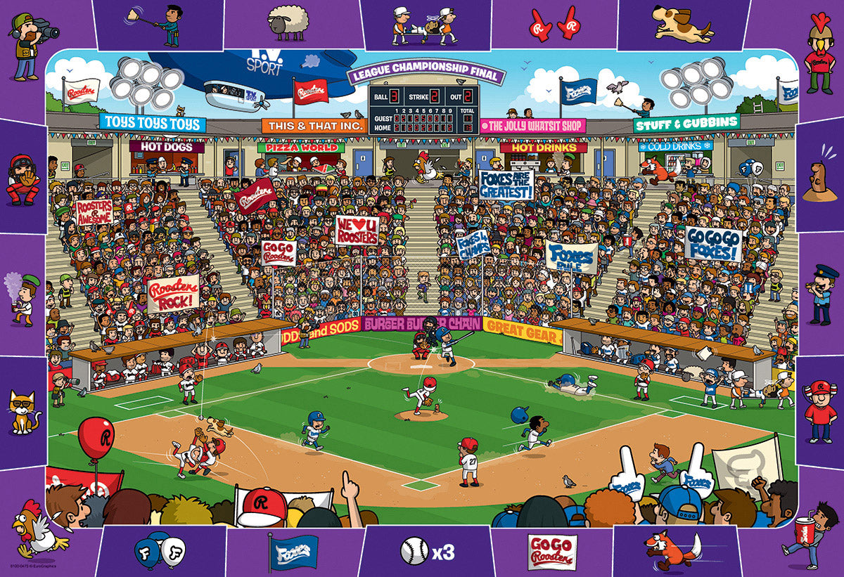 Spot & Find - Baseball (100pcs)