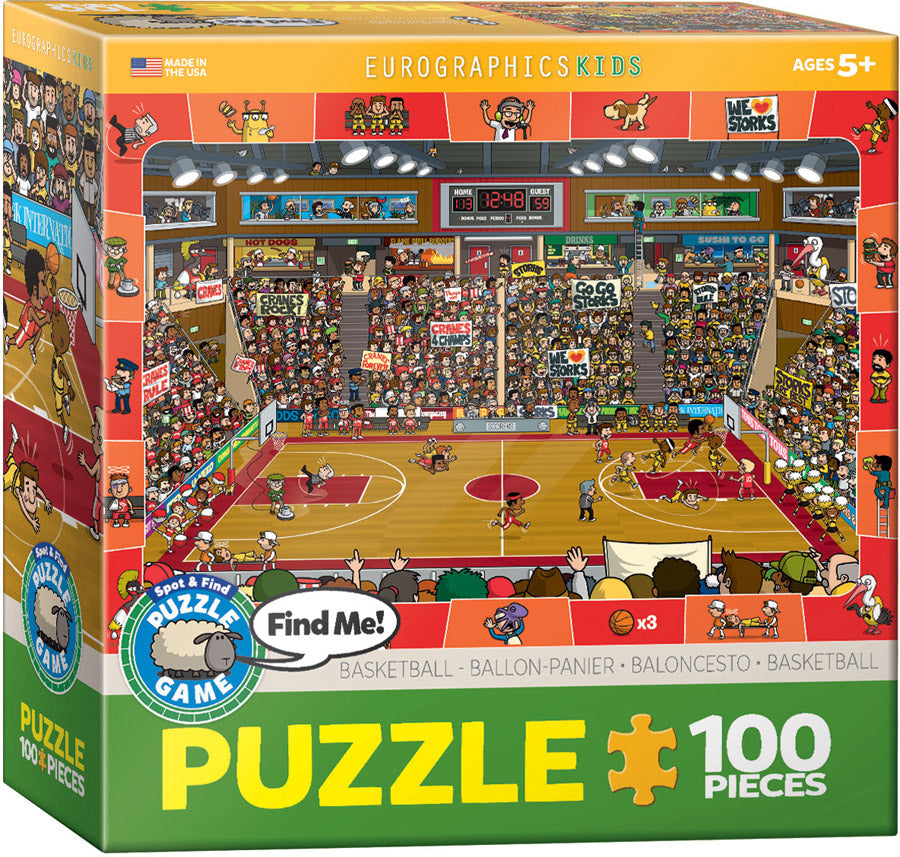 Spot & Find - Basketball (100pcs)