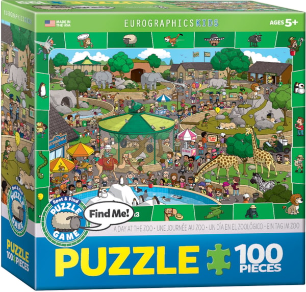 Spot & Find - A Day at the Zoo