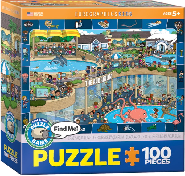 Spot & Find - Crazy Aquarium