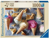 PFG Ravensburger Food Porn Je crie pour la glace (utilisation / utilisée - puzzles pour de bon)