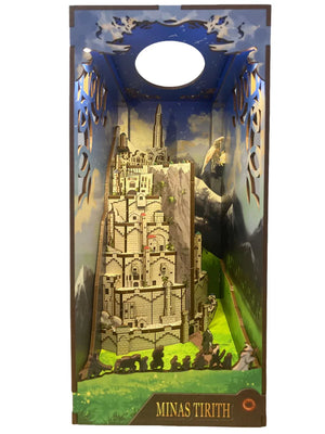 Book Nook - Le Seigneur des Anneaux - Minas Tirith - Petites Aventures (Bois)