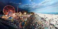 Day to Night - Coney Island, Stephen Wilkes (1000pcs)