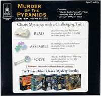 Classic Murder Mystery Puzzle - Murder by the Pyramids