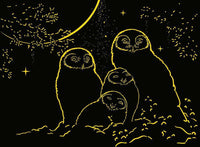 Ravensburger Owls in the Moonlight (500pcs) (Glow-in-the-Dark)