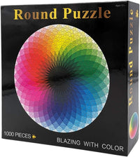 PFG Blazing avec couleur (ronde) (1000pcs) (utilisation / utilisée - puzzles pour de bon)