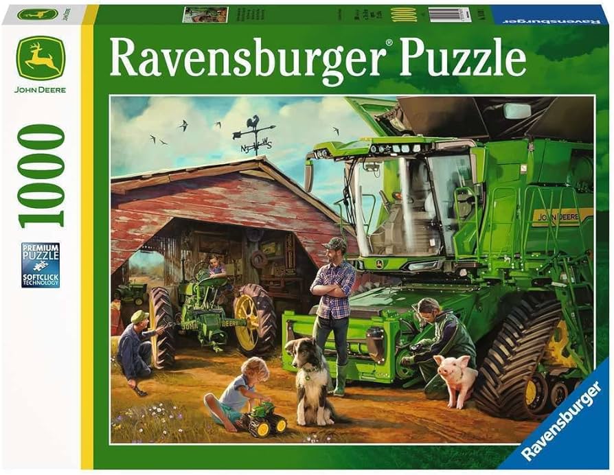 Ravensburger John Deere - Then & Now (1000pcs)
