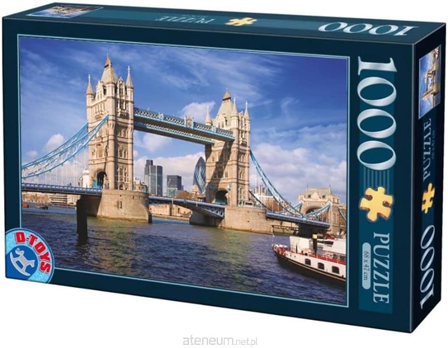 England, London Tower Bridge (1000pcs)