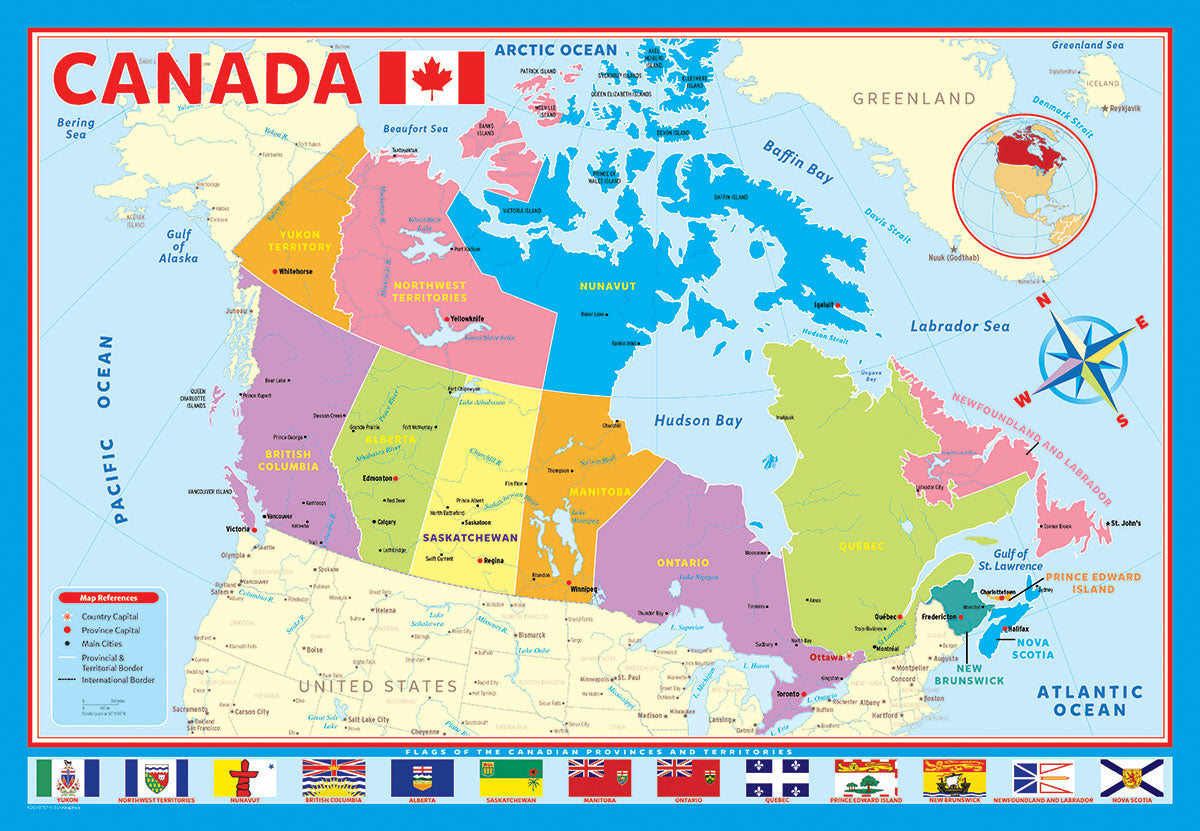 Map of Canada (200pcs)