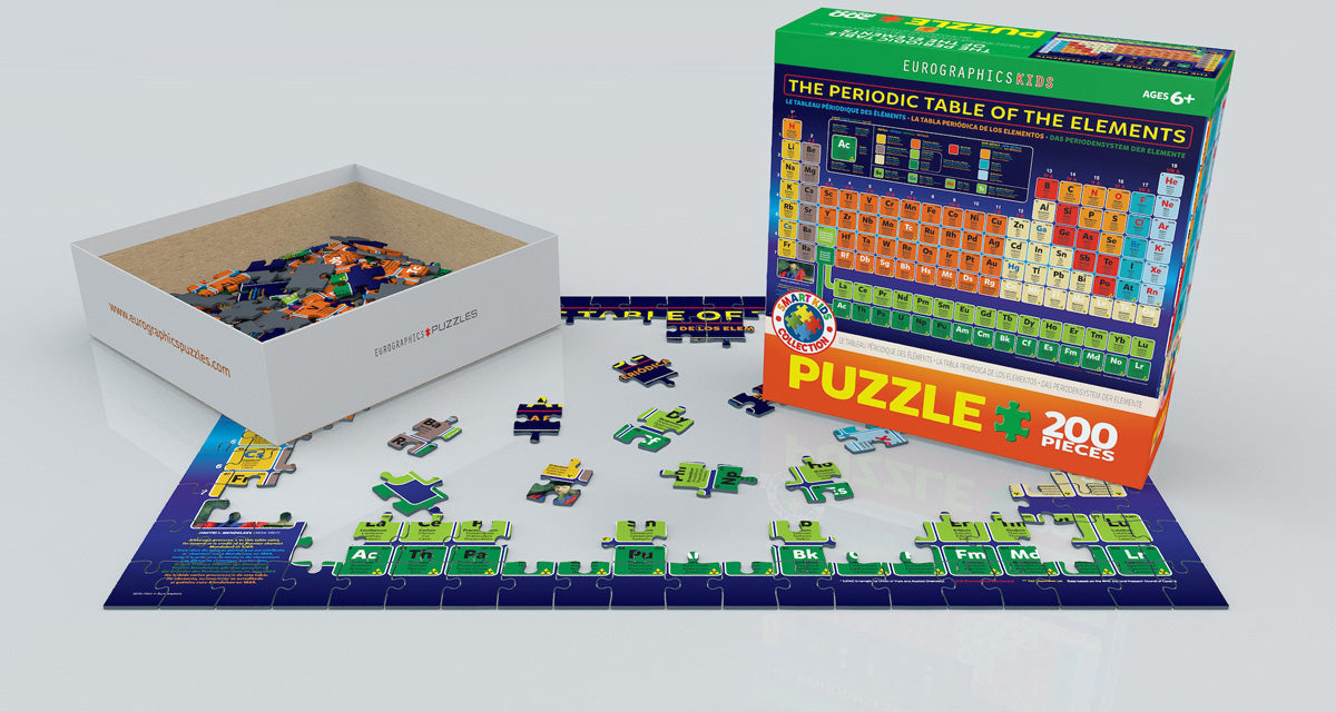 Buy The periodic table of the elements (200pcs) Puzzle | Jigsaw Jungle